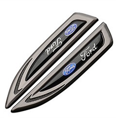 2 szt. Metalowe Naklejki boczne samochodu Ford