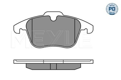 ZAPATAS DE FRENADO FORD P. MONDEO/GALAXY/V70/S80 06-  