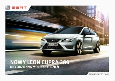 PROSPEKT SEAT LEON CUPRA 280 