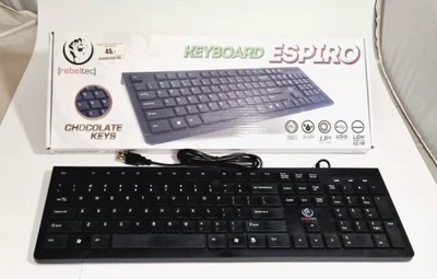 REBELTEC KLAWIATURA USB ESPIRO