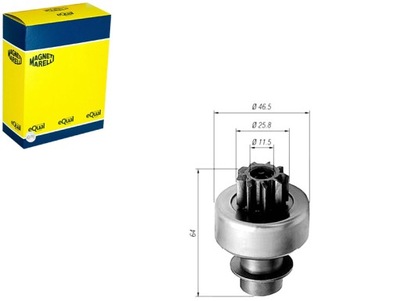 BENDIX ARRANCADOR FIAT LANCIA MAGNETI MARELLI  