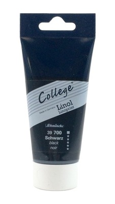 SCHMINCKE COLLEGE LINOL 75ML BLACK - farba linoryt