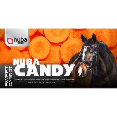 Smakołyki marchew Candy Sweet Carrot 2kg Nuba Equi