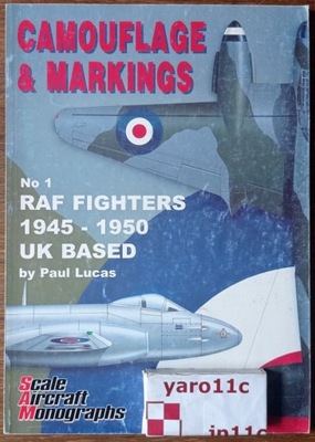 RAF Fighters 1945-1950 UK Based - Camouflage & Markings