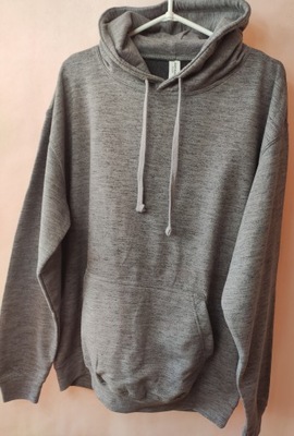 JUST HOODS AWDIS BLUZA MĘSKA DRESOWA SZARY JH012 ROZMIAR L