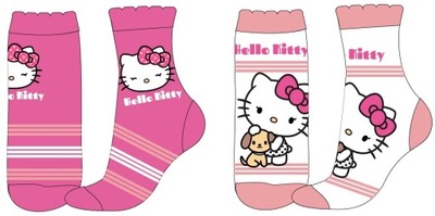 HELLO KITTY Skarpetki 2-pack r. 31/34