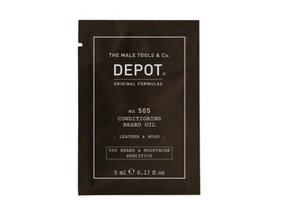 Depot NO. 505 Olejek do Brody Leather & Wood 5ml
