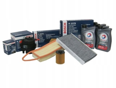 Citroen c2 03-10 1.4 hdi фільтри набір комплект фото №1