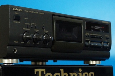 TECHNICS RS-BX501 MAGNETOFON KASETOWY AUTO REVERS JAK NOWY GWARANCJA