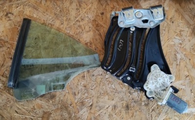 Стекло механизм левый задняя mercedes w171 r171 фото №1