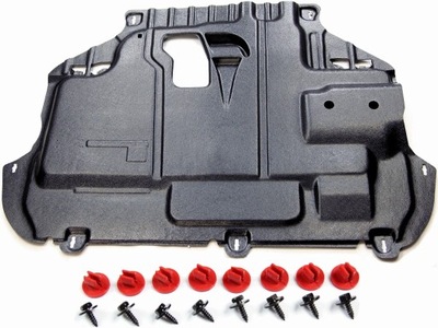 Защита pod двигатель volvo s40 v50 c30 + клипсы фото №1