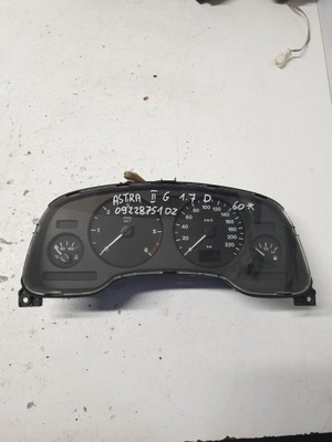 Лічильник прилади opel astra ii 1.7 d 09228751dz фото №1