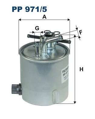 PP971/5 FILTRO COMBUSTIBLES  