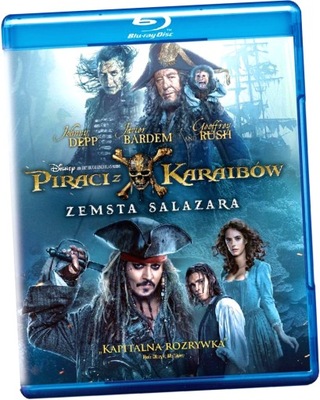 Piraci z Karaibów. Zemsta Salazara, Blu-ray