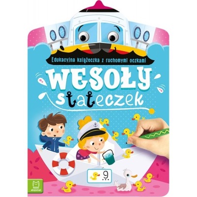 WESOŁY STATECZEK - Edukacyjna książeczka AKSJOMAT