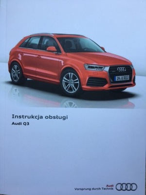 AUDI Q3 I FACELIFT POLSKA MANUAL SERVICE 2014-2018  