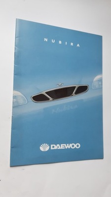 Folder - Prospekt - Reklama DAEWOO NUBIRA (1999) ... BDB