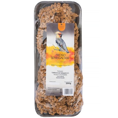 Pokarm dla dzikich ptaków Proso senegalskie 200 g