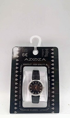 Damski czarny zegarek AZOZA