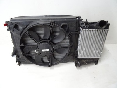 Renault scenic iv pas передній комплект радіатор вентилятор фото №1
