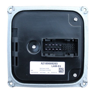 Модуль преобразователь full led mercedes w166 x166 c218 r231 w218 a2189009203 фото №1