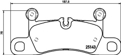 ZAPATAS DE FRENADO BREMBO P 65 042  