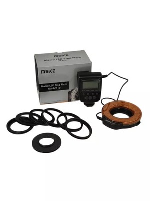 LAMPA PIERŚCIENIOWA BŁYSKOWA DELTA MEIKE LED MACRO RING FLASH MK-FC110