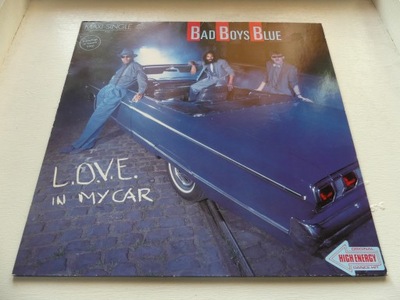 Bad Boys Blue - L.O.V.E. In My Car Maxi Blue EX