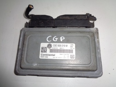 Polo 6r 1,2 12v cgp бортовий комп'ютер блок керування двигуна фото №1