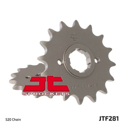 JT ЗУБЧАТКА ПЕРЕДНЯЯ 281 15 HONDA XR 600R, XL 600R/RM/LM, XL 500 PROLINK