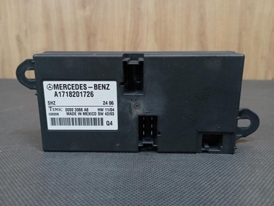Mercedes slk r171 модуль блок керування підігрів сидінь a1718201726 фото №1