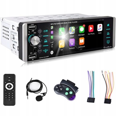 Radio samochodowe ANDROID CARPLAY 1-DIN