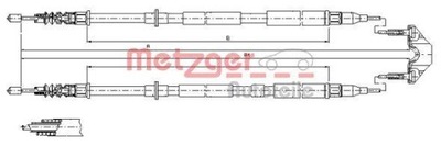 METZGER 11.5950 CIEGLO, STABDYS STOVĖJIMO 