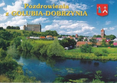 GOLUB-DOBRZYŃ - ZAMEK - PANORAMA - DRWĘCA - HERB