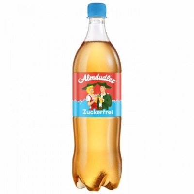 ALMDUDLER lemoniada ziołowa BEZ CUKRU 1 l