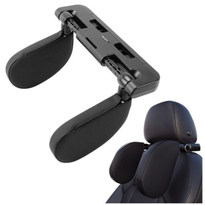 OPARCIE NA GŁOWĘ DO SAMOCHODU ZAGŁÓWEK REGULOWANY WYGODNA PODUSZKA PODRÓŻNA