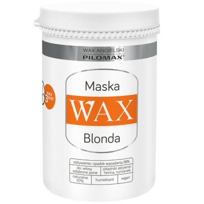 WAX PILOMAX Maska regenerująca do wł.jasnych 480ml