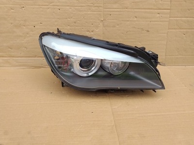 BMW 7 F01 FRONT FACELIFT RIGHT LAMP XENON STEERING GOOD CONDITION UZYWANA  