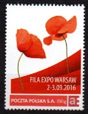 Znaczek S1, Fila Expo Warsaw 02-03.09.2016