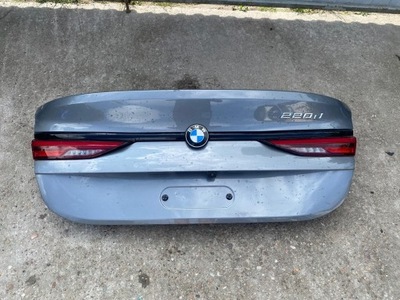Крышка багажника задняя лампы bmw 2 f44 камера фото №1