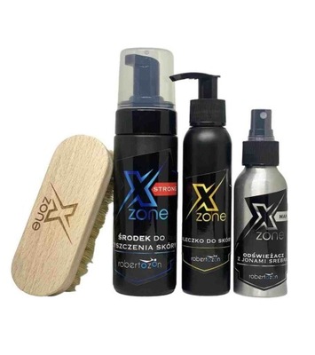 XZONE MAN STRONG SET FOR CLEANING I PIELEGNACJI ODZIEZY SKORZANEJ  