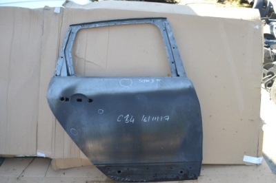 Renault scenic iii 2009- дверь правый задняя задние фото №1