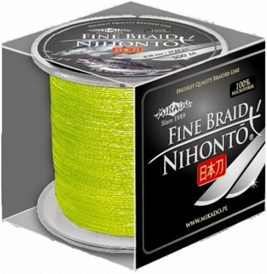 PLECIONKA NIHONTO FINE BRAID FLUO 0,25mm 300m