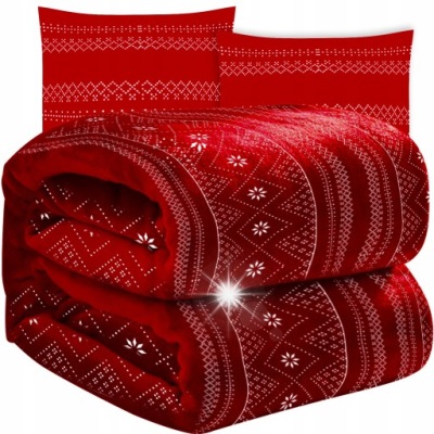 Koc 1,6x2m + 2x poszewka na poduszkę Ruhhy 22594