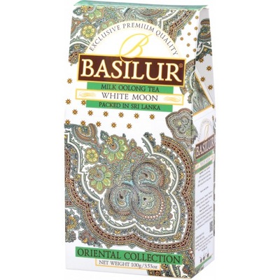 Basilur White Moon 100 g Herbata oolong liściasta mleczna