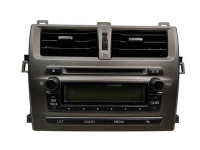 Радио cd toyota verso-s verso s subaru trezia 86120-52b00 фото №1