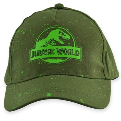 Letnia czapka z daszkiem Jurassic World Zielona 52