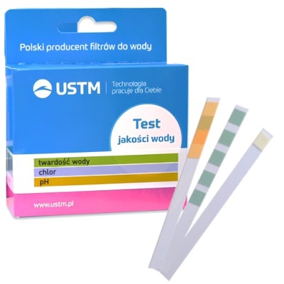 TEST TESTER WODY PASKOWY TWARDOŚCI PH CHLORU USTM