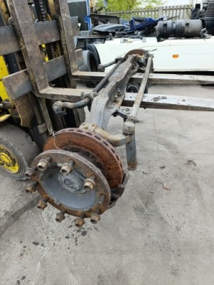 Вісь  передня балка комплектна перед daf xf cf 106 фото №1