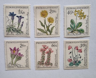 Flora - Kwiaty - Czechosłowacja